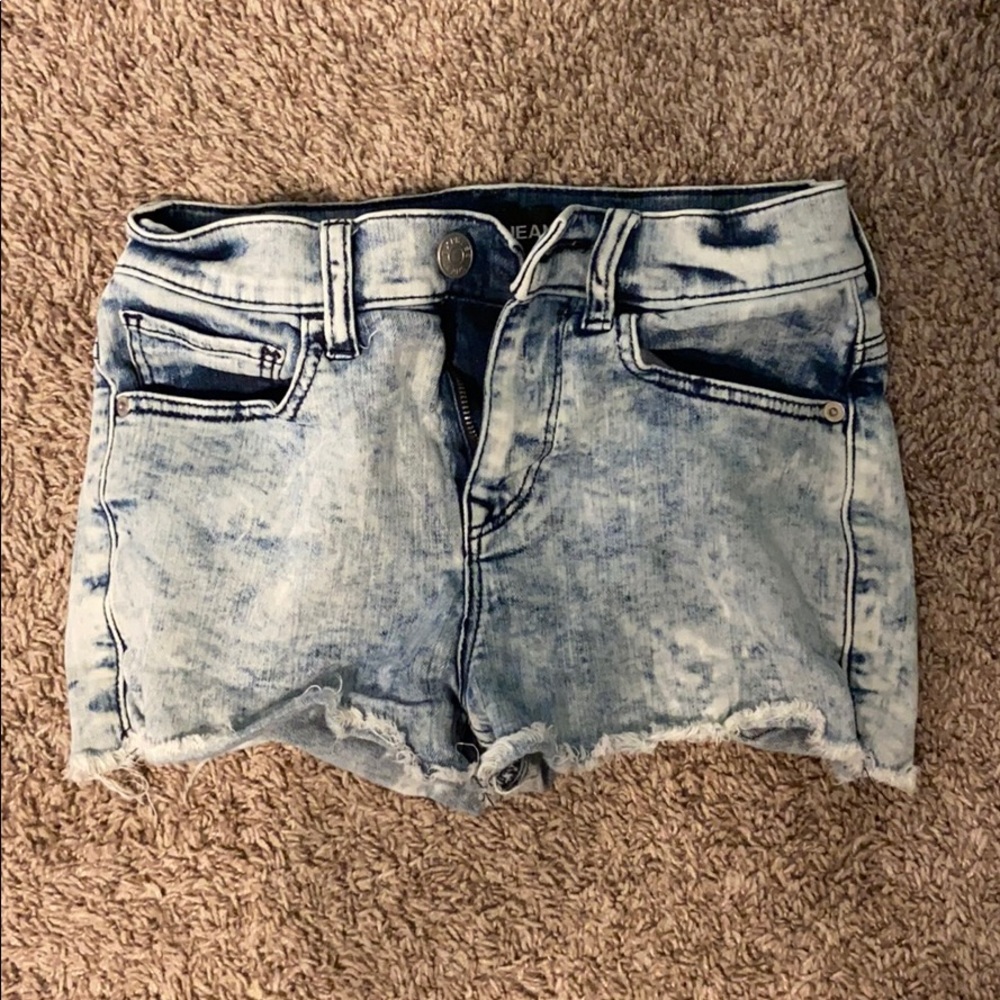 Express jeans shorts